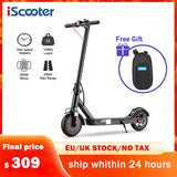 Iscooter Electric Scooter 2021 30km/h Adult EScooter 8.5 Inch
